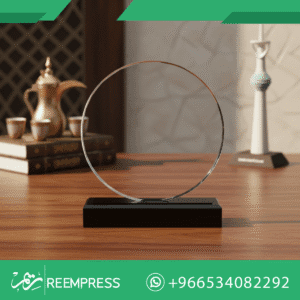 درع كريستال جدة — نقش فوري