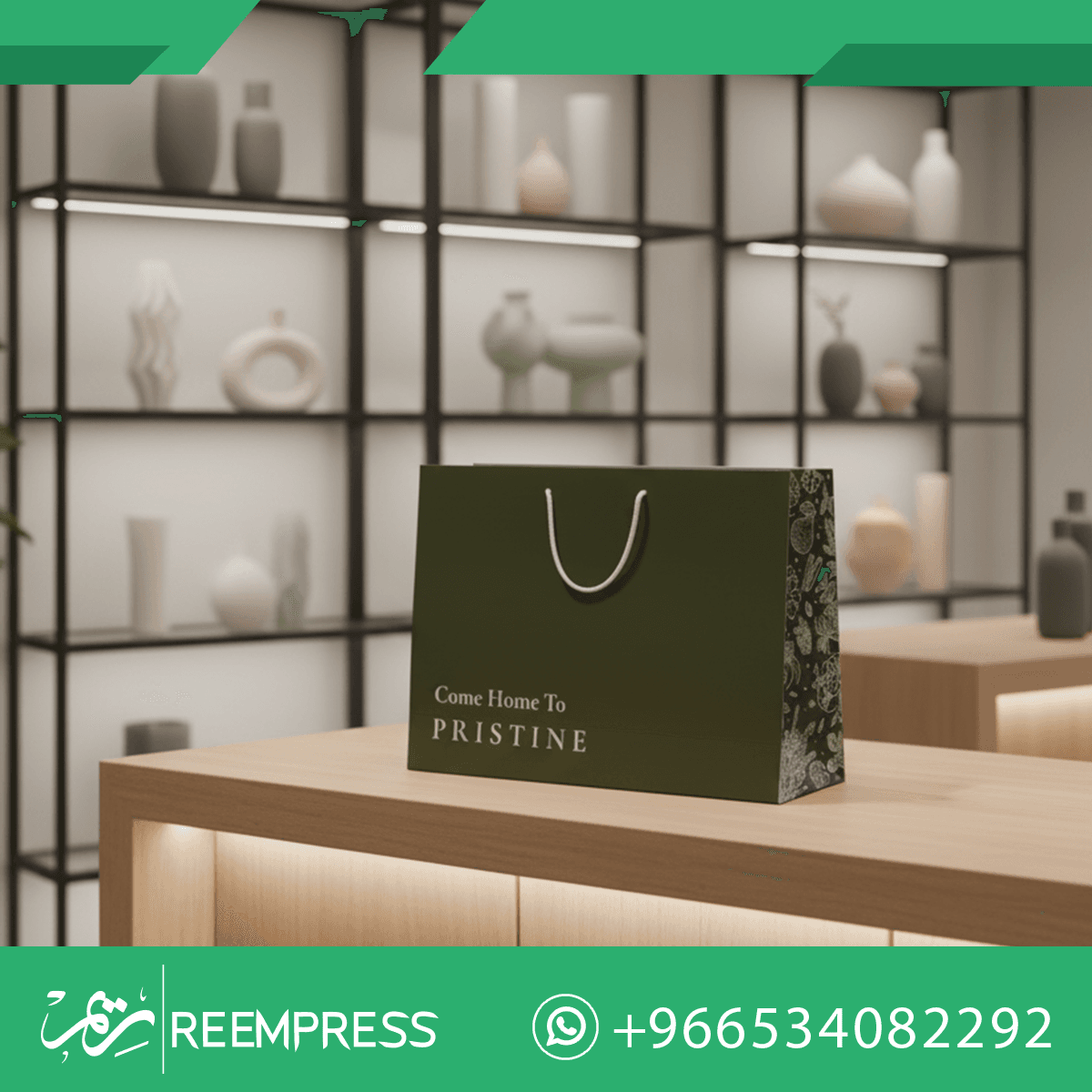 طباعة هدايا الشركات - اكياس ورقية