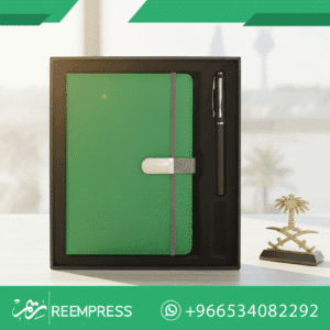 طباعة هدايا الشركات - مفكرة + قلم