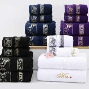 تطريز مناشف