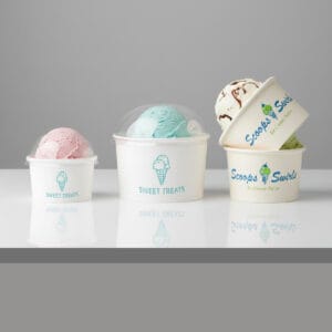 طباعة اكواب ايس كريم