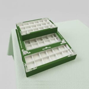 طباعة علب مقسمة للحلويات