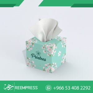 طباعة على مناديل ورقية