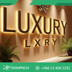 لوحات حروف بارزة