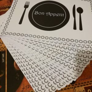 ورق طاولات طعام